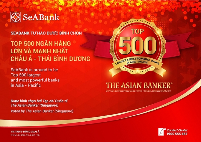 seabank lot top 500 ngan hang lon va manh nhat chau a thai binh duong