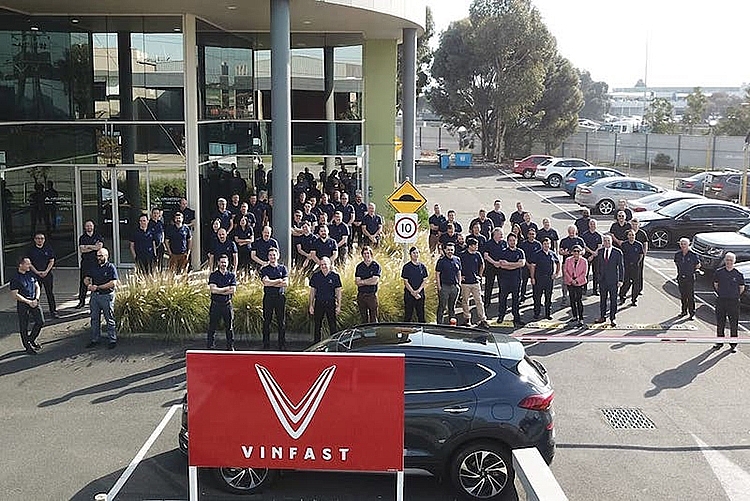 Đội ngũ kỹ sư tại trụ sở Viện Công nghệ ô tô số 2 của VinFast tại Australia 0929-anh-2-1