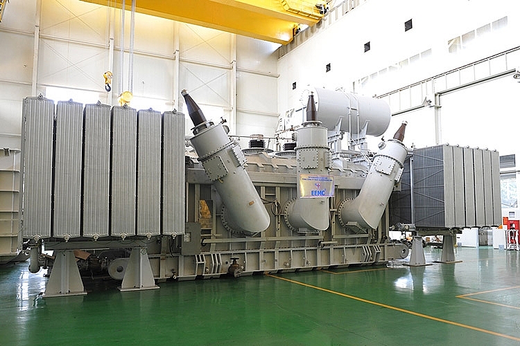Máy biến áp nguồn 3 pha 500kV-467MVA do Tổng công ty Thiết bị điện Đông Anh nghiên cứu, thiết kế và chế tạo 0604-anh