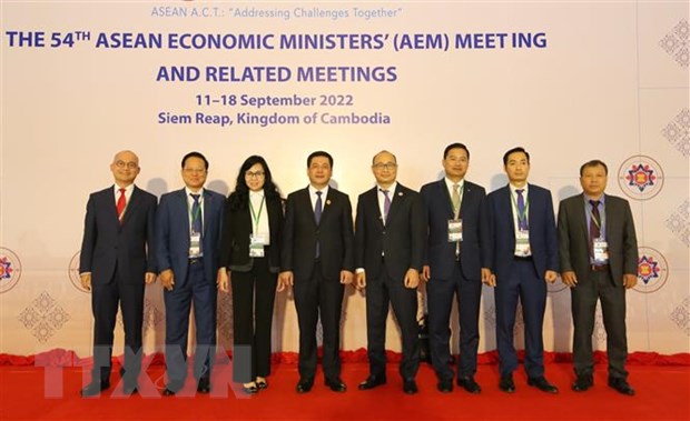Khai mac Hoi nghi Bo truong kinh te ASEAN lan thu 54 tai Campuchia hinh anh 2