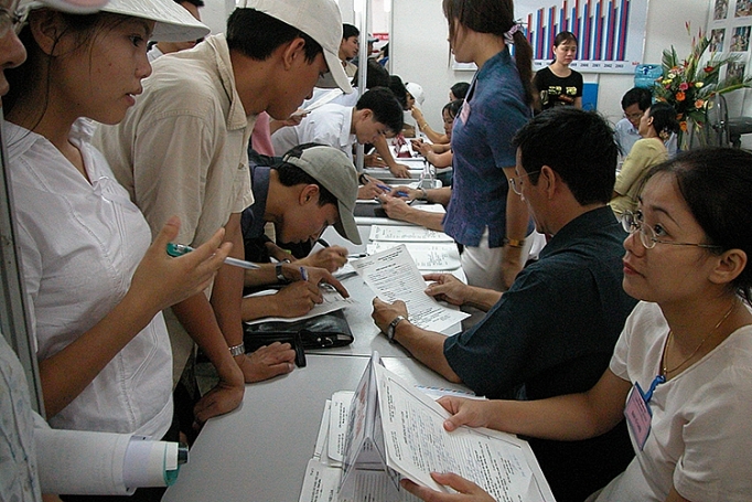 Phiên giao dịch việc làm: Góp phần giảm tỷ lệ thất nghiệp phien giao dich viec lam gop phan giam ty le that nghiep