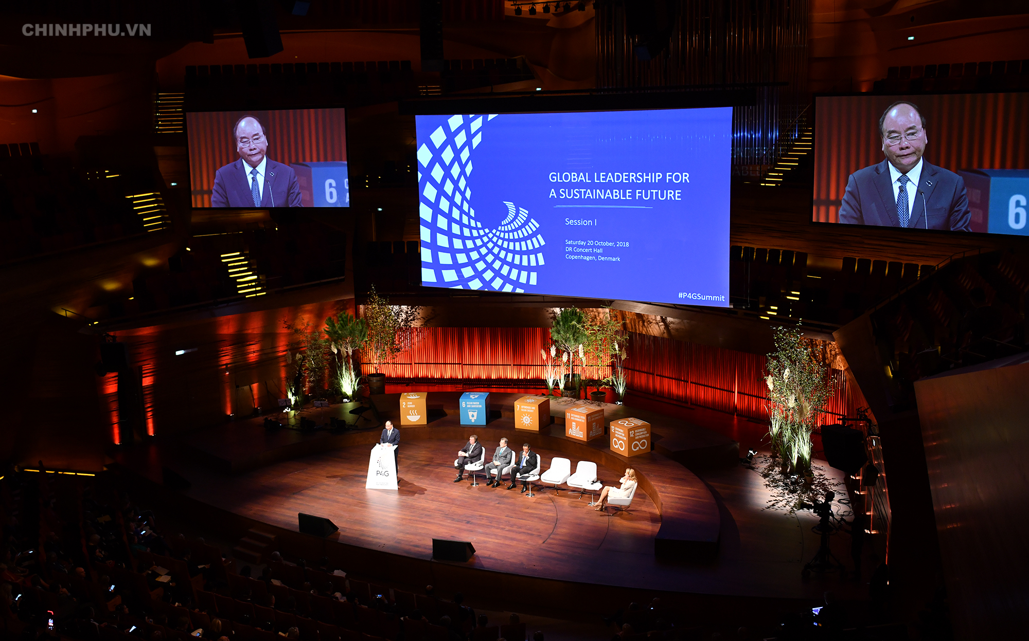 thu tuong khang dinh thong diep cua viet nam tai p4g