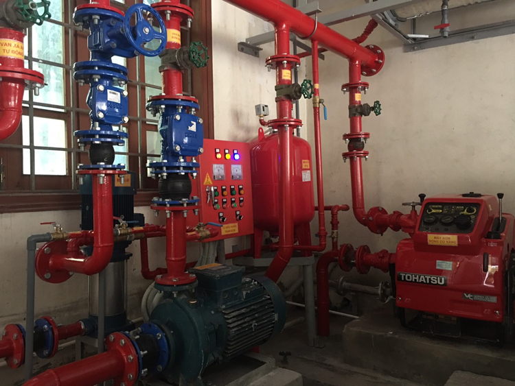 Hệ thống PCCC tại trụ sở Công ty được cải tạo nâng cấp Hệ thống PCCC tại trụ sở Công ty được cải tạo nâng cấp