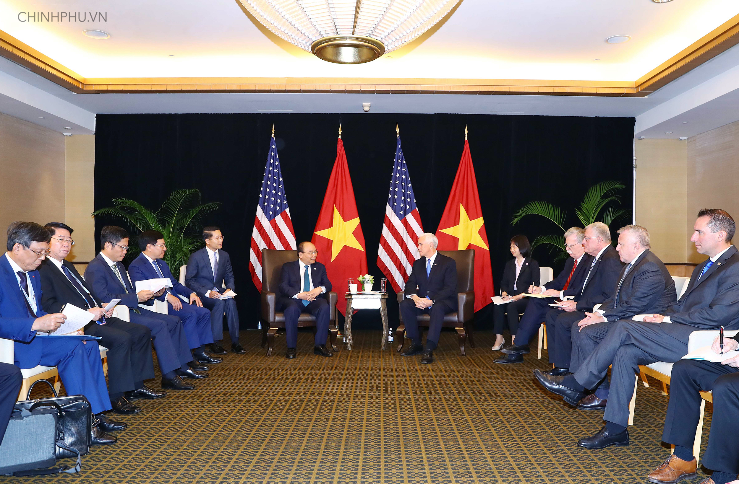 thu tuong tiep pho tong thong hoa ky