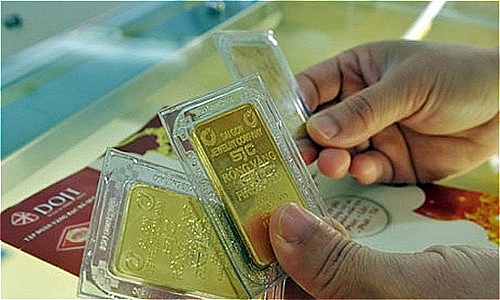 gia vang trong nuoc sut giam 112489