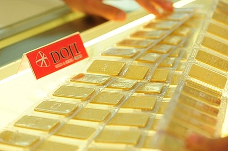 Giá vàng giảm mạnh gia vang giam manh 127806