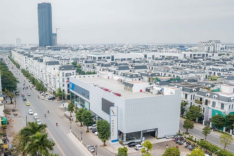 Showroom VinFast 3S Hải Phòng có vị trí đẹp và thuận tiện đối với mọi khách hàng tới trải nghiệm và mua xe