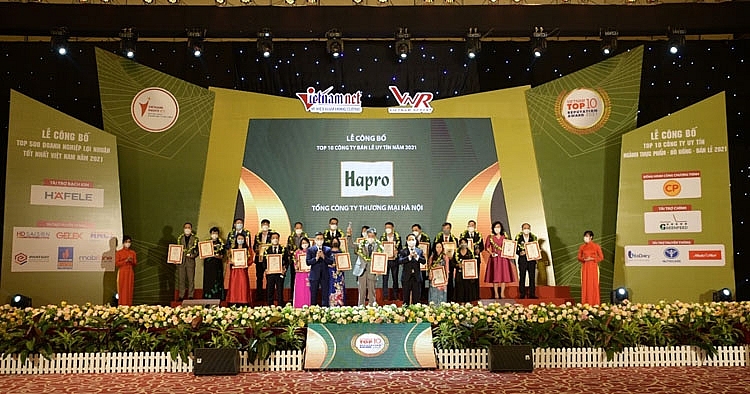Thương hiệu Hapro lần thứ 4 liên tiếp tự hào được vinh danh TOP 10 Công ty bán lẻ uy tín nhóm hàng tiêu dùng nhanh, siêu thị Thương hiệu Hapro lần thứ 4 liên tiếp tự hào được vinh danh TOP 10 Công ty bán lẻ uy tín nhóm hàng tiêu dùng nhanh, siêu thị