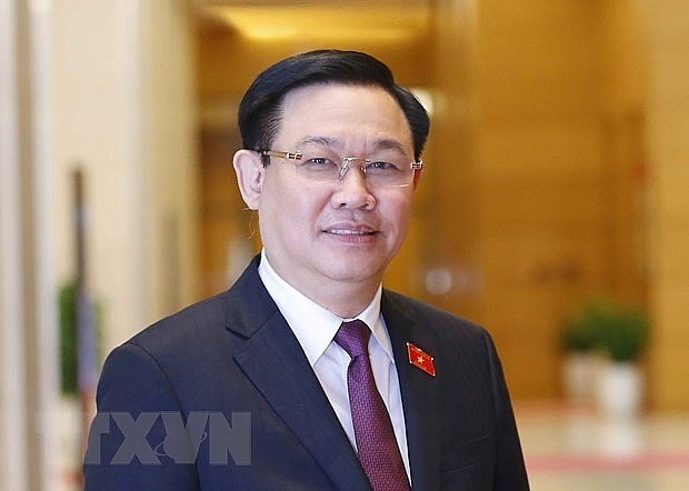 Chủ tịch Quốc hội Vương Đình Huệ.