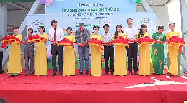 Trường mầm non "Đèn Đom Đóm" thứ 22 được đưa vào sử dụng truong mam non den dom dom thu 22 duoc dua vao su dung