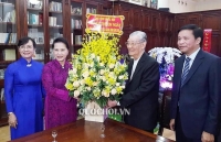 Chủ tịch Quốc hội chúc mừng Giáng sinh tại Tổng Giáo phận TP Hồ Chí Minh