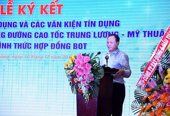 Ngành ngân hàng thu xếp gần 7.000 tỷ đồng vốn cho cao tốc Trung Lương - Mỹ Thuận nganh ngan hang thu xep gan 7000 ty dong von cho cao toc trung luong my thuan