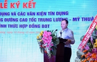 Ngành ngân hàng thu xếp gần 7.000 tỷ đồng vốn cho cao tốc Trung Lương - Mỹ Thuận