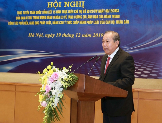 Phó Thủ tướng Thường trực chủ trì Hội nghị toàn quốc tổng kết Chỉ thị số 32 pho thu tuong thuong truc chu tri hoi nghi toan quoc tong ket chi thi so 32