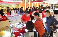 Giá vàng SJC tăng 30.000 đồng mỗi lượng phiên đầu tuần