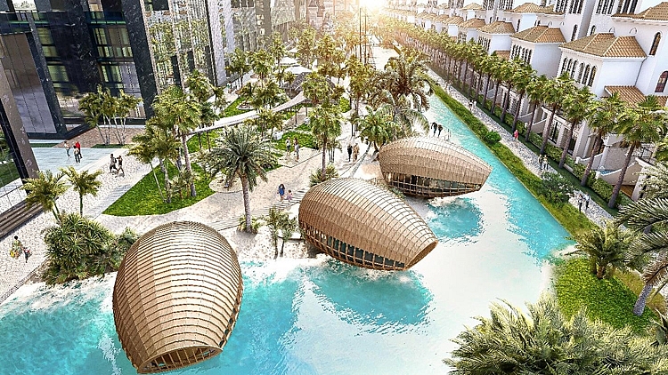 Sunshine Crystal River mang đến không gian sống như nghỉ dưỡng cho cư dân 2232-245