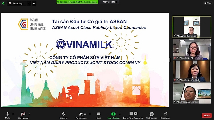 Kết quả của Vinamilk được công bố trong diễn đàn Thường niên 2020 của Viện thành viên hội đồng quản trị Việt Nam (VIOD) được tổ chức theo hình thức trực tuyến. 5515-hinh-1