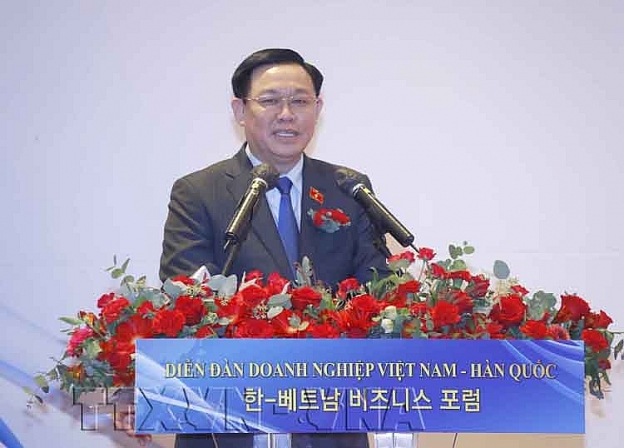 Chủ tịch Quốc hội Vương Đình Huệ phát biểu tại Diễn đàn Chủ tịch Quốc hội Vương Đình Huệ phát biểu tại Diễn đàn