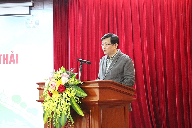 PGS.TS Phạm Tiến Dũng phát biểu khai mạc tại Hội thảo PGS.TS Phạm Tiến Dũng phát biểu khai mạc tại Hội thảo