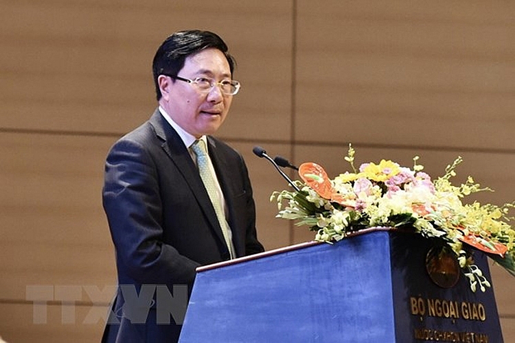 Phó Thủ tướng Thường trực Phạm Bình Minh phát biểu chỉ đạo