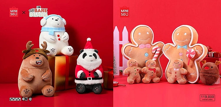 Biệt đội gấu bông “cưng xỉu” cho mùa lễ hội đến từ Miniso Biệt đội gấu bông “cưng xỉu” cho mùa lễ hội đến từ Miniso