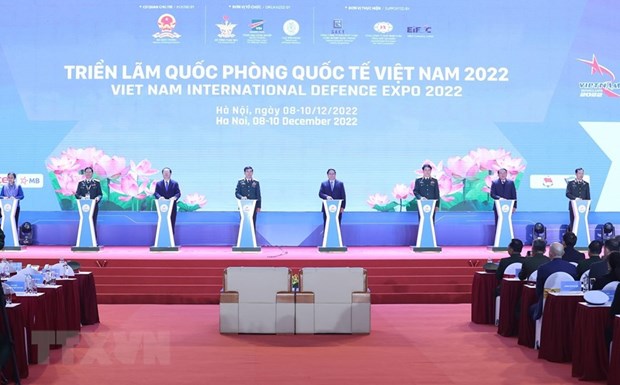 Thu tuong du Le khai mac Trien lam Quoc phong quoc te Viet Nam hinh anh 2