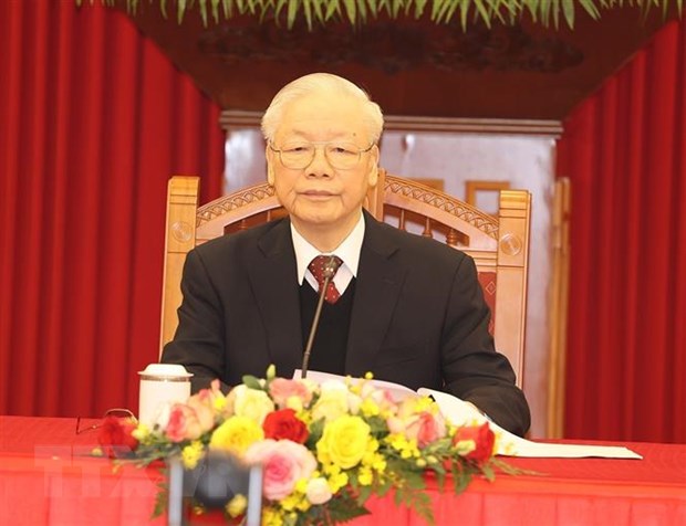 Tổng Bí thư Nguyễn Phú Trọng điện đàm với Bí thư thứ nhất Đảng CS Cuba hình ảnh 2 Tong Bi thu Nguyen Phu Trong dien dam voi Bi thu thu nhat Dang CS Cuba hinh anh 2
