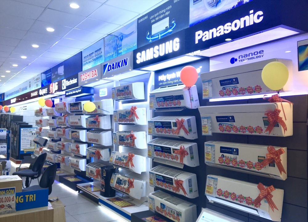 hang dien lanh tim cach tang nhiet