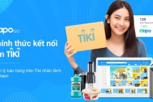 Sapo Go chính thức kết nối với sàn thương mại điện tử Tiki
