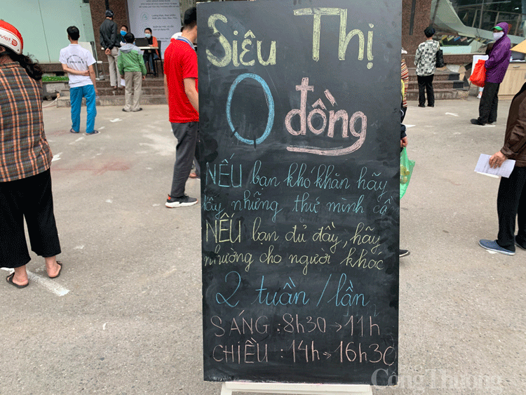 sieu thi 0 dong mon qua cua tinh nguoi
