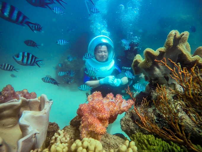 intracom bat tay seaworld dau tu vao cong vien san ho dau tien tai viet nam
