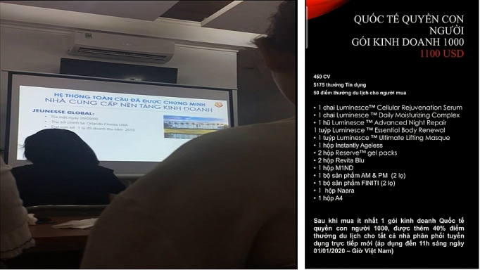 Cảnh báo dấu hiệu kinh doanh đa cấp trái phép các sản phẩm của Jeunesse canh bao dau hieu kinh doanh da cap trai phep cac san pham cua jeunesse