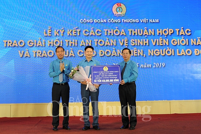 cong doan cong thuong viet nam ky ket nhieu thoa thuan hop tac vi nguoi lao dong