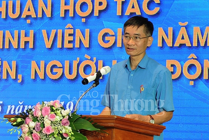 cong doan cong thuong viet nam ky ket nhieu thoa thuan hop tac vi nguoi lao dong