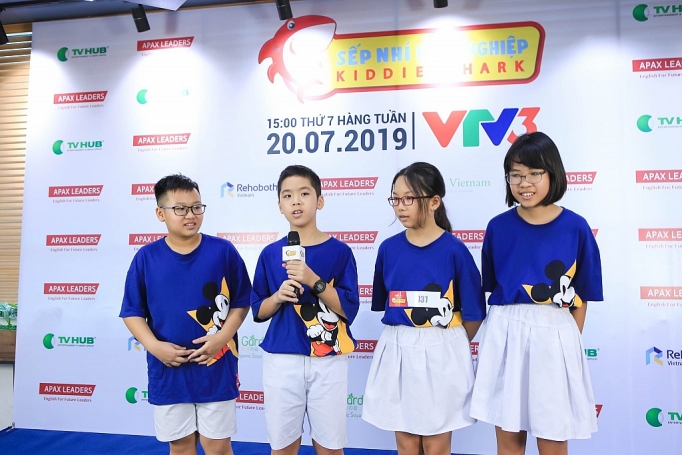 Kiddie Shark: Ươm mầm tài năng khởi nghiệp trẻ Việt Nam kiddie shark uom mam tai nang khoi nghiep tre viet nam