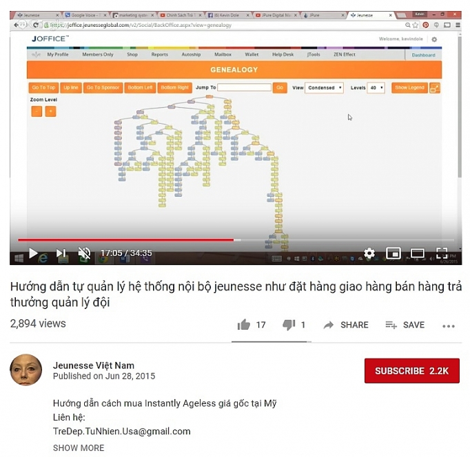 Bộ Công Thương cảnh báo đơn vị Jeunesse kinh doanh đa cấp trái phép bo cong thuong canh bao don vi jeunesse kinh doanh da cap trai phep