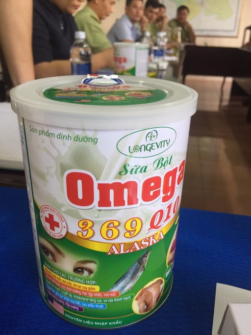 Thu giữ hơn 5.000 hộp sữa bột Omega 369 Q10 Alaska không đạt chuẩn thu giu hon 5000 hop sua bot omega 369 q10 alaska khong dat chuan