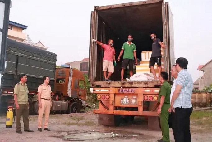 hai phong tieu huy 6 tan long lon nhiem dich ta chau phi
