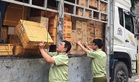 Hà Tĩnh: Tiêu hủy trên 6.000 sản phẩm hàng hóa không rõ nguồn gốc