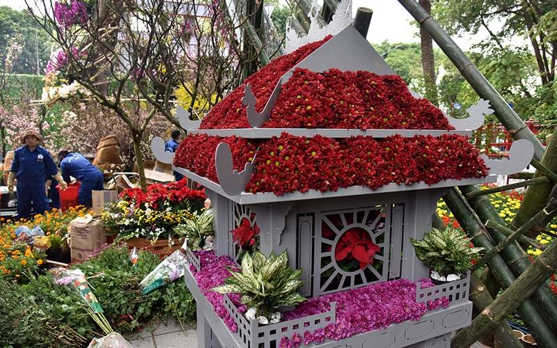 le hoi hoa anh dao nhat ban ha noi keo dai them 1 ngay