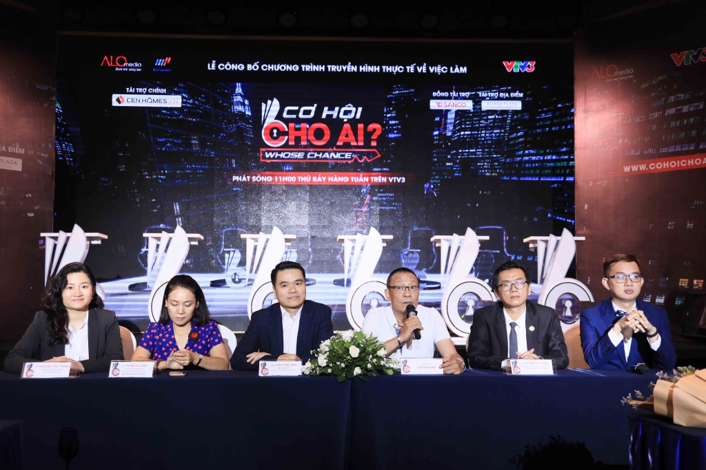 Chính thức ra mắt chương trình truyền hình việc làm “Cơ hội cho ai” chinh thuc ra mat chuong trinh truyen hinh viec lam co hoi cho ai