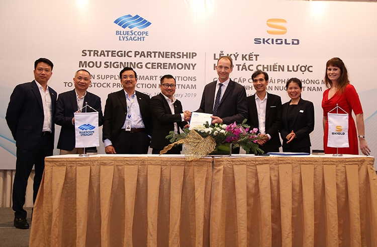 NS BlueScope Lysaght Vietnam partners up with SKIOLD