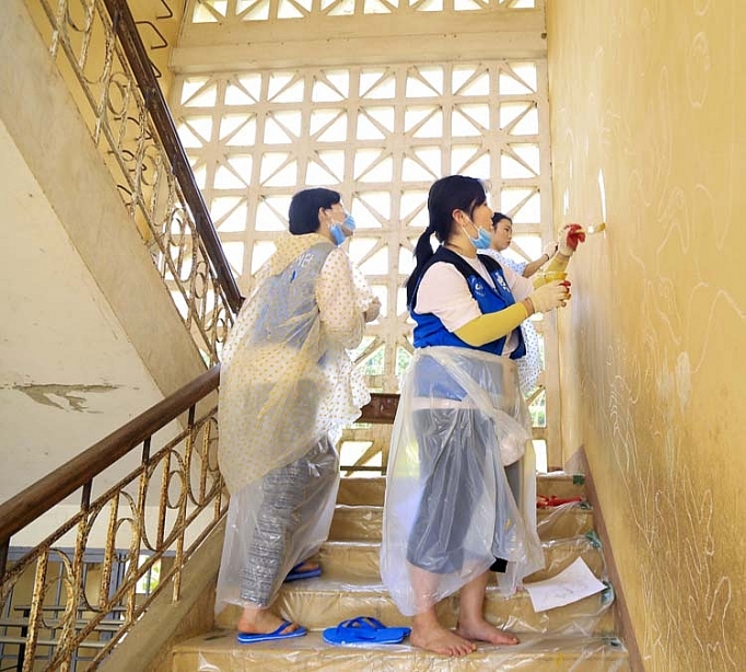 Doosan Vina khởi động chương trình từ thiện giáo dục thường niên doosan vina khoi dong chuong trinh tu thien giao duc thuong nien