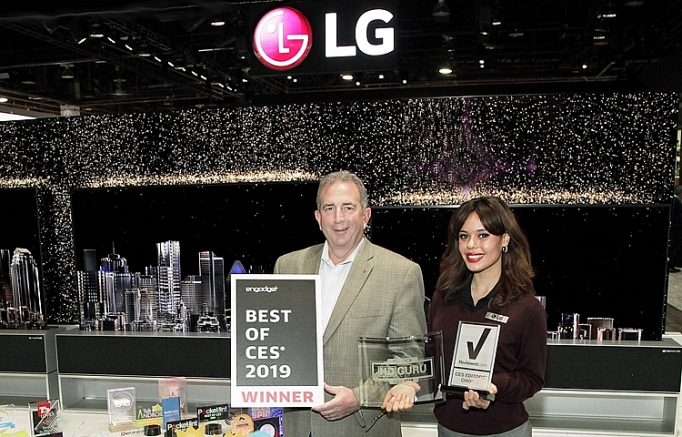 LG thắng hơn 140 giải thưởng tại Triển lãm CES 2019 lg thang hon 140 giai thuong tai trien lam ces 2019