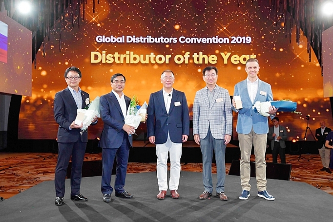 Hyundai Thành Công được vinh danh là Nhà phân phối toàn cầu của năm hyundai thanh cong duoc vinh danh la nha phan phoi toan cau cua nam