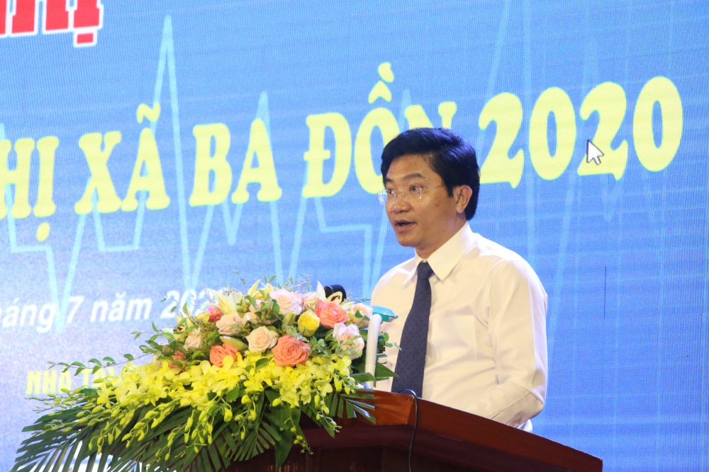 Ba Đồn Thu hút các nguồn lực là nhiệm vụ chiến lược ưu tiên hàng đầu ba don thu hut cac nguon luc la nhiem vu chien luoc uu tien hang dau