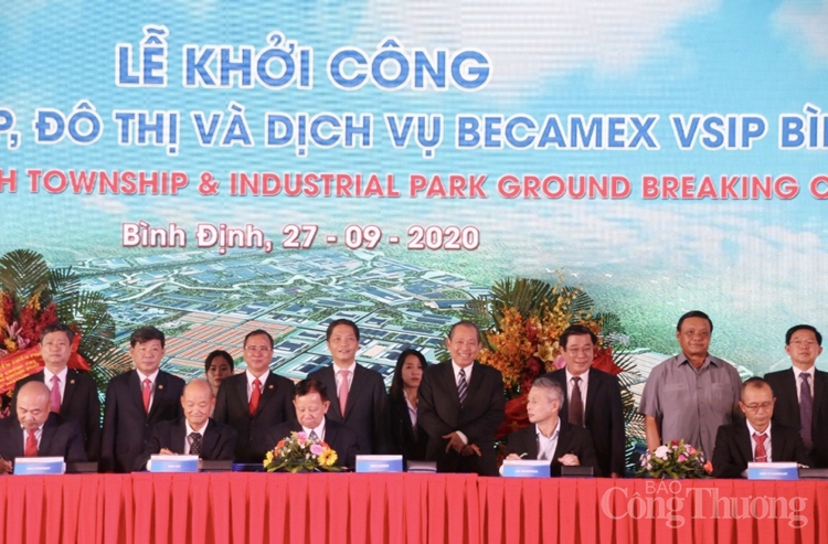 Bình Định: Khởi công dự án công nghiệp phức hợp hơn 3000 tỷ đồng Bình Định: Khởi công dự án công nghiệp phức hợp hơn 3000 tỷ đồng