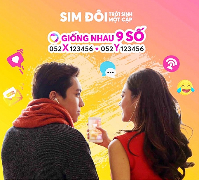 vietnamobile ra mat sim doi troi sinh mot cap