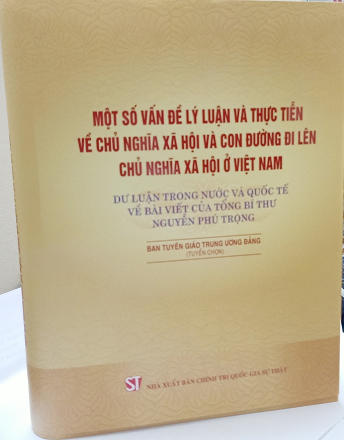 Ra mắt cuốn sách về bài viết của Tổng Bí thư Nguyễn Phú Trọng