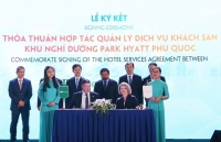 Hợp tác triển khai dự án Park Hyatt Phu Quoc